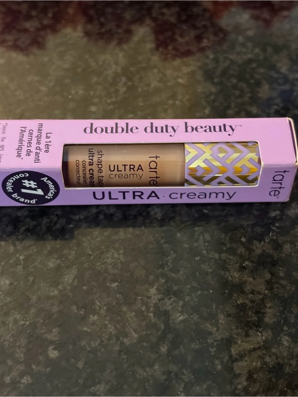 🛍️ tarte Ultra Creamy Shape Tape Concealer Travel Size Tan 44H